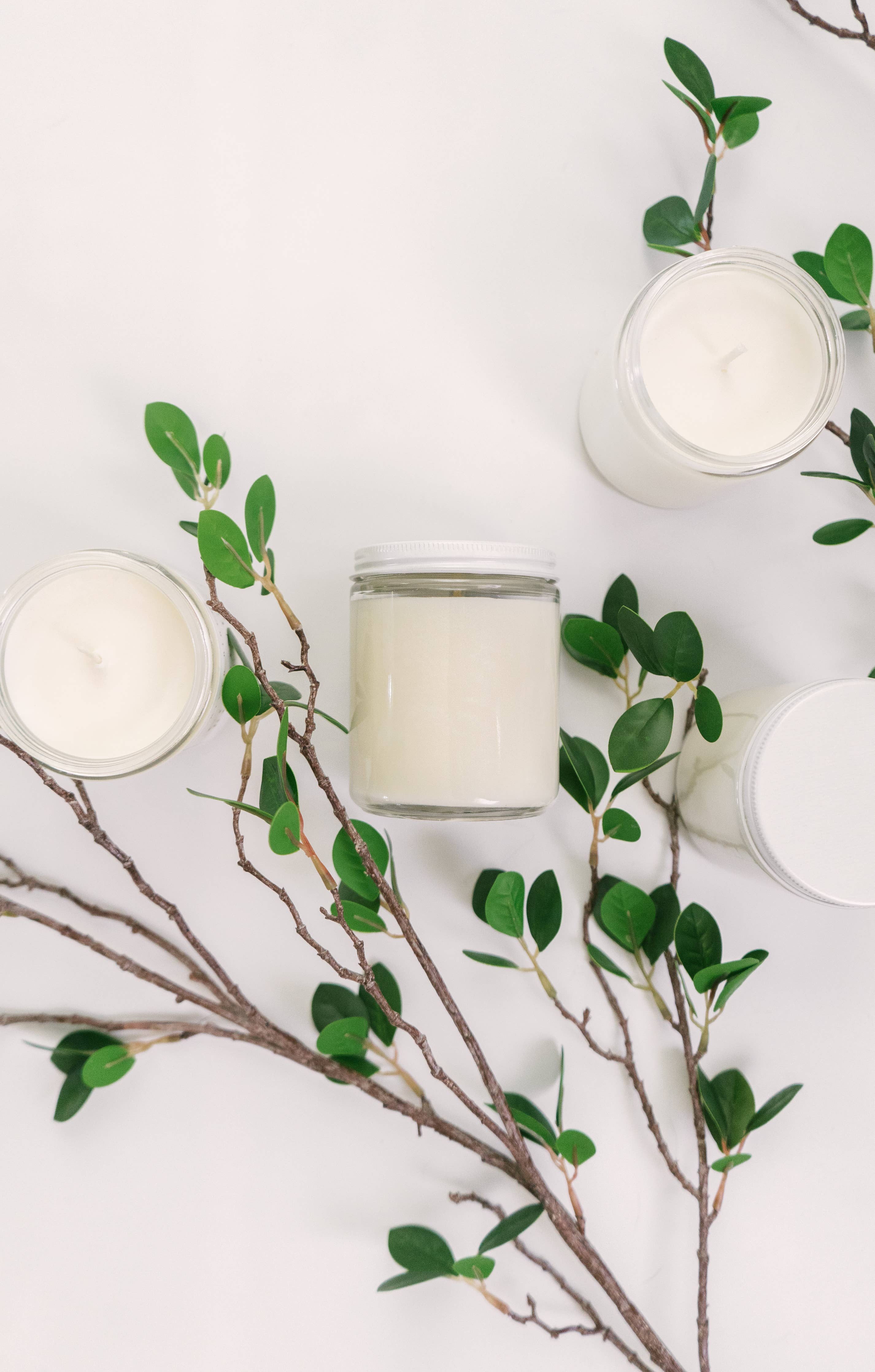 8.5oz Unlabeled Jar Soy Candle for Private Label - Brandless