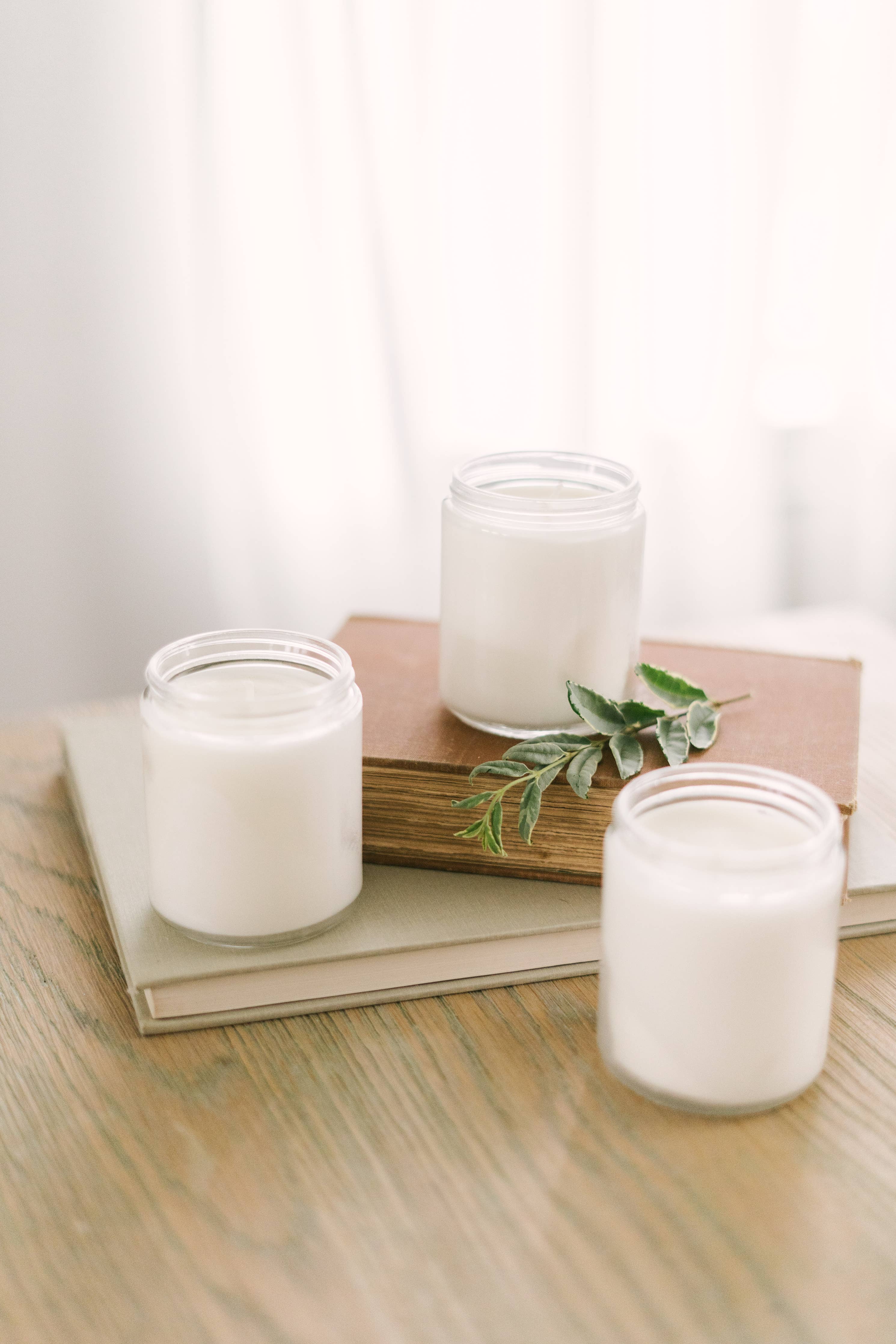 8.5oz Unlabeled Jar Soy Candle for Private Label - Brandless